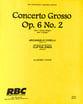 Concerto Grosso, Op. 6, No. 2 Clarinet Choir cover